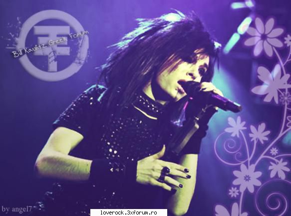 Poze cu Bill cantand - ionela - Bill Kaulitz *solist* ♫♪